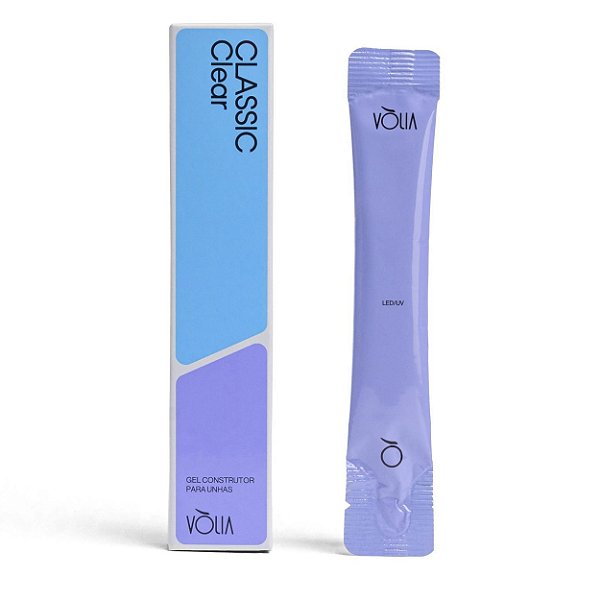 Gel Classic Clear Vólia - Sachê 14g