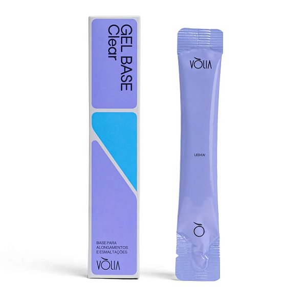 Gel Base Clear Vólia - Sachê 12g