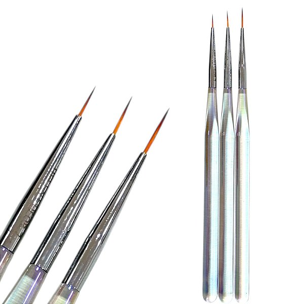 Kit Pincéis Nail Art 3un