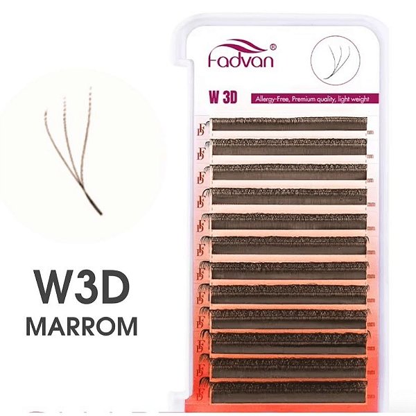 Fadvan 3D Marrom Mix 8 ao 14mm