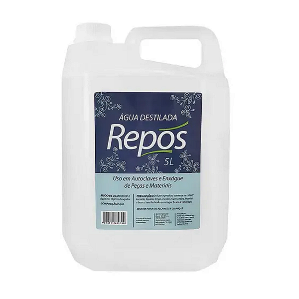 Água Destilada Repós 5L