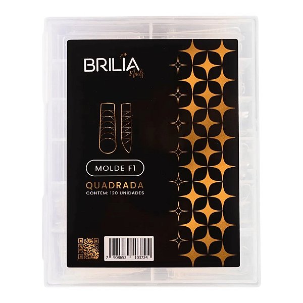 Molde F1 Quadrada Brilia - 120un