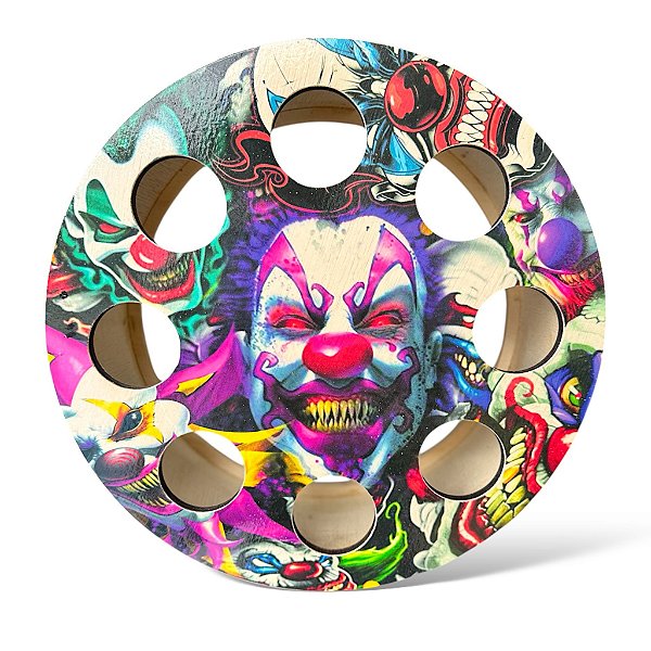 Carretilha Estampada de Madeira 15 Polegadas (38cm) Rolamento