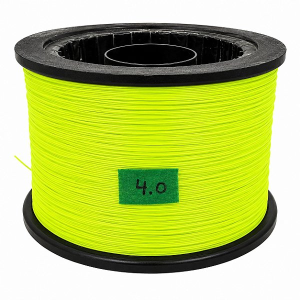 Linha Engomada Fio 4 Amarela 6.000 Jardas - Linhas Ultra