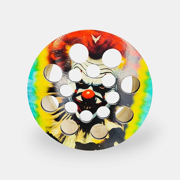 Carretilha para Pipa de Madeira 14" (35 cm) Destravada com Rolamento