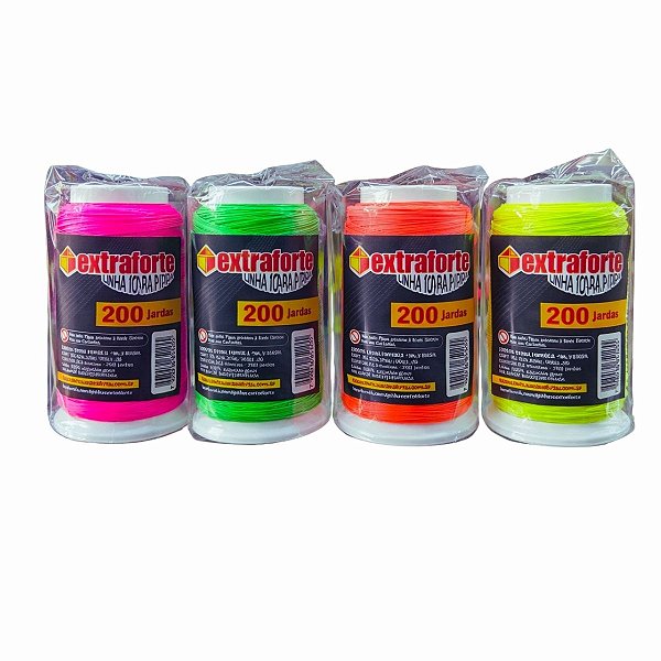 Linha Extraforte Para Pipa 200 Jardas