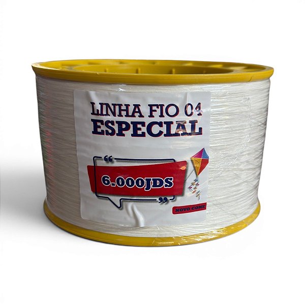 Linha Fio 4 Engomada Especial 6000 Jardas