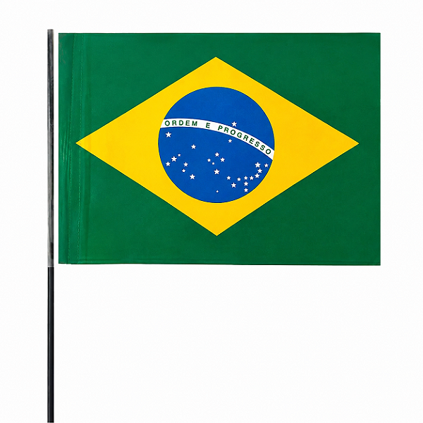 Bandeira Do Brasil de Plástico