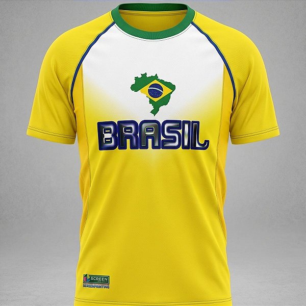 Camiseta Amarela Brasil 2026