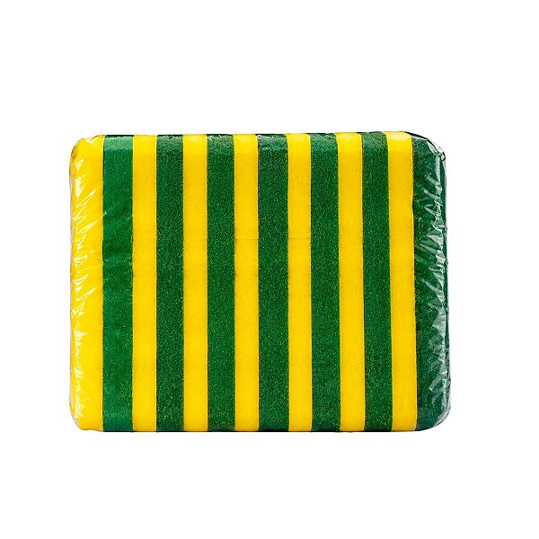 500g Fitinha Copa Do Mundo Brasil Enfeite Rua Verde E Amarelo