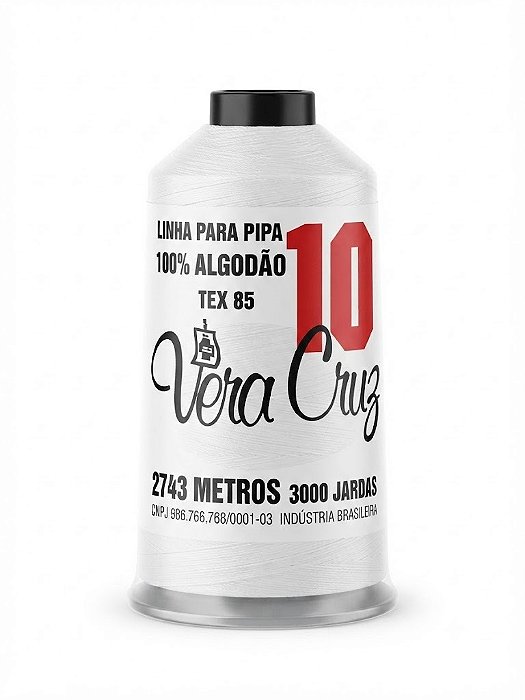 Linha de Pipa Vera Cruz 3000 Jardas Fio 10