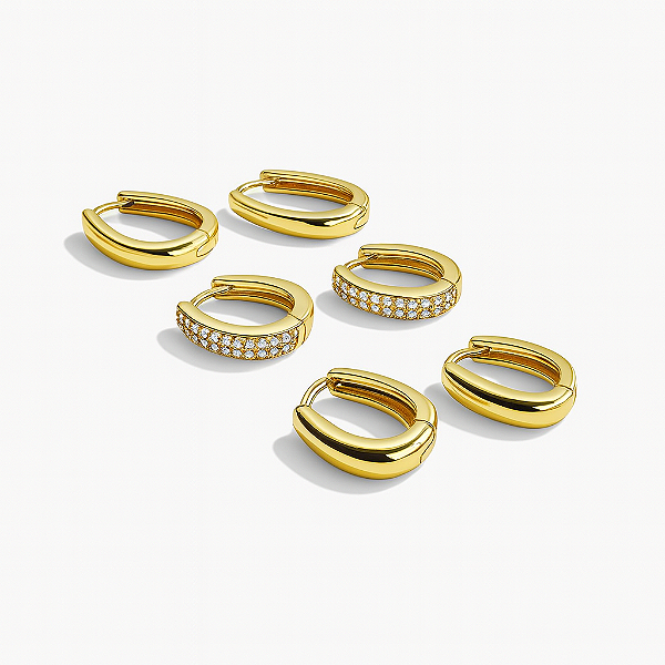 BRINCO TRIO DE ARGOLAS LUMI