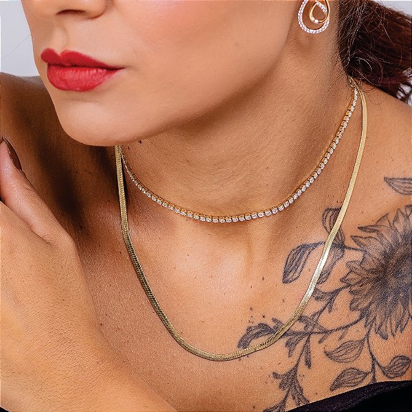 COLAR FITA ELEGANCE