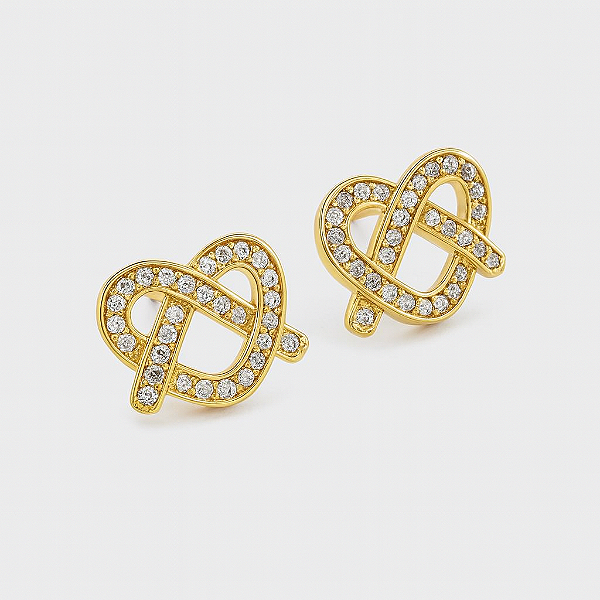 BRINCO CORAÇÃO ENTRELAÇADO