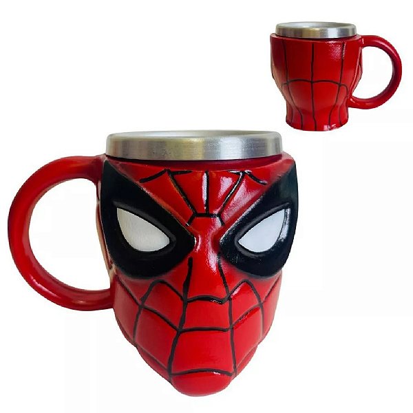Caneca 3D Homem Aranha