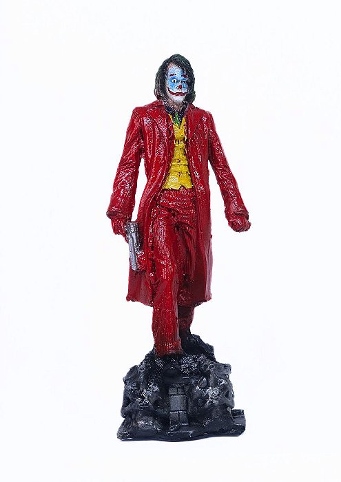 Estátua Coringa Prédio Joaquim Fenix DC Comics P