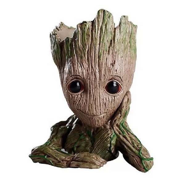 Estátua Groot Vaso Pose Marvel P