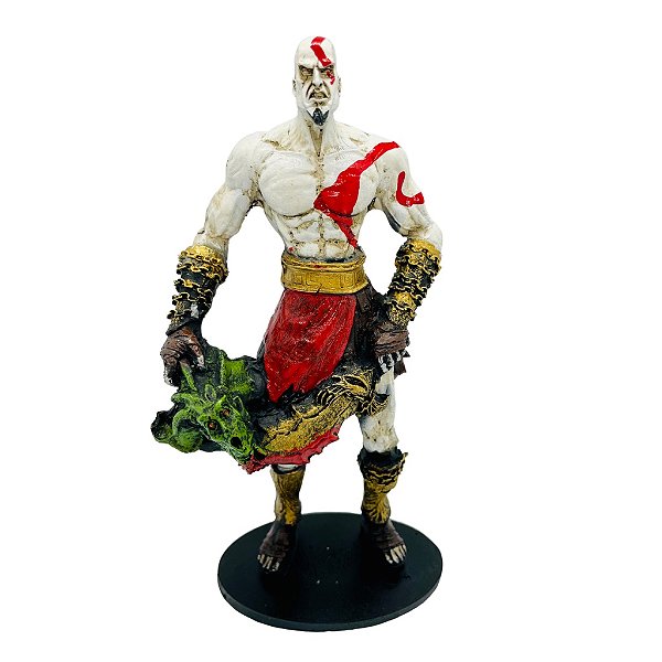 Estátua Kratos Medusa God Of War P