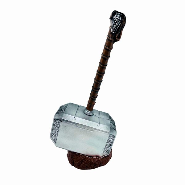 Estátua Martelo Thor Mjolnir Marvel P