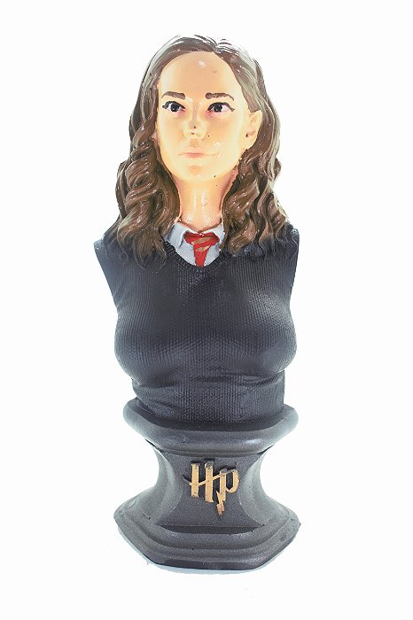 Busto Estátua Hermione Granger Colecionável Personagens Harry Potter