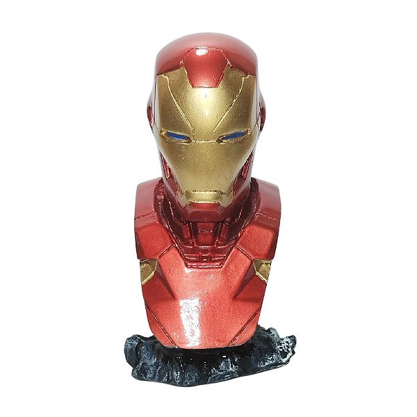 Busto Estátua Homem De Ferro Iron Man Vigadores Marvel