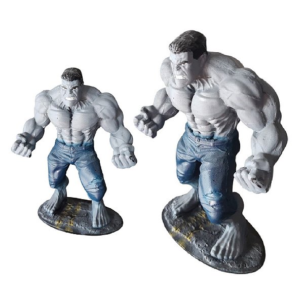 Estátua Hulk Marvel P Cor:Cinza