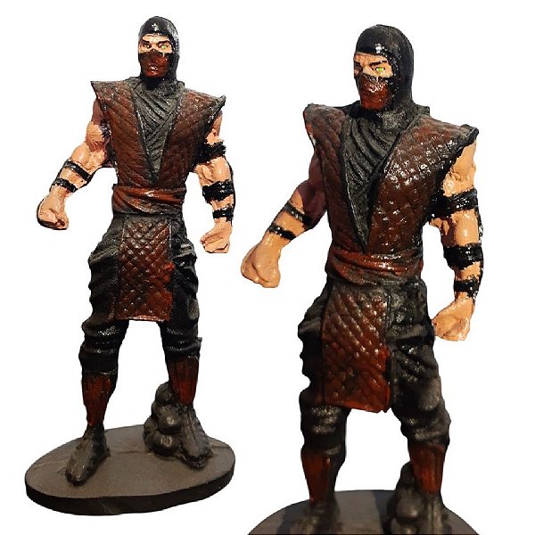 Estátua Ninja Mortal Kombat Ermac P