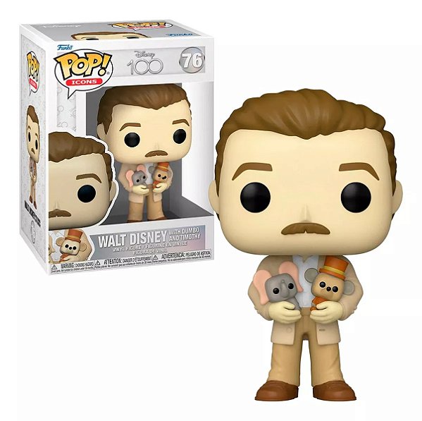 Funko Pop Icons Disney 100 76 - Walt Disney