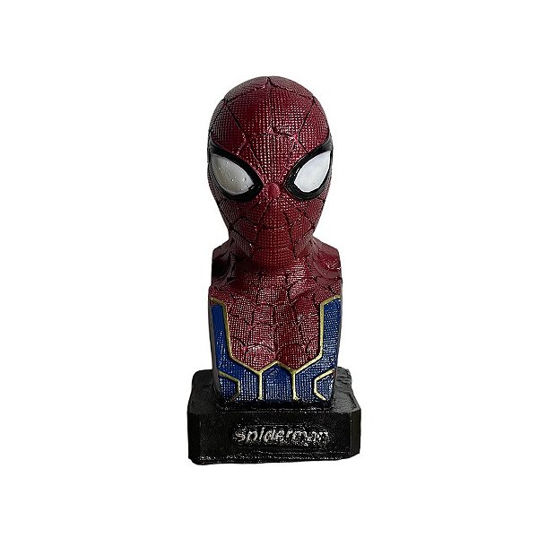 Busto Homem Aranha de Ferro P