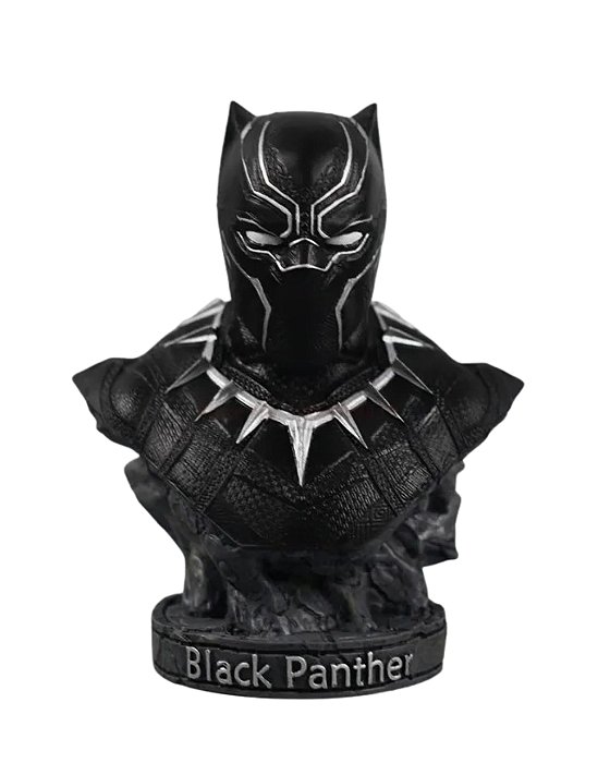 Busto Estátua Boneco Action Figure Pantera Negra Prime Resina