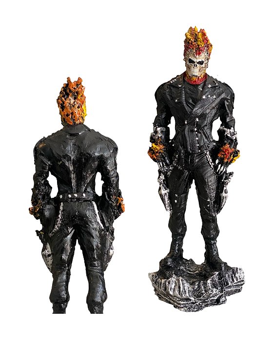 Estátua Motoqueiro Fantasma P