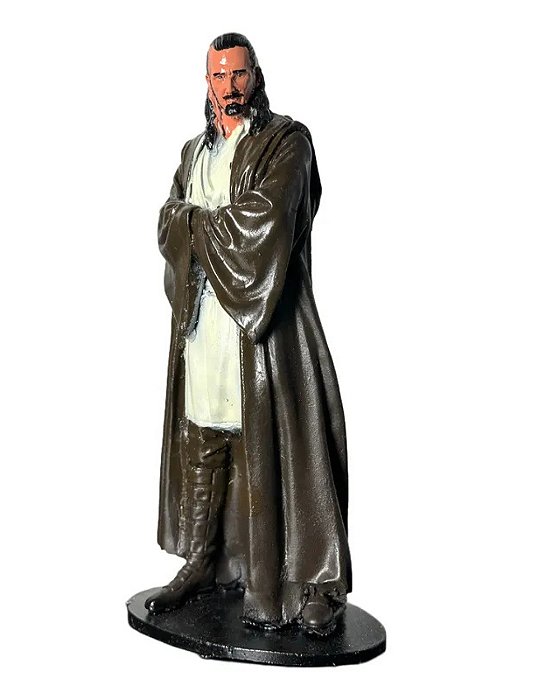 Estátua Boneco Action Figure Qui-Gon Jinn Resina