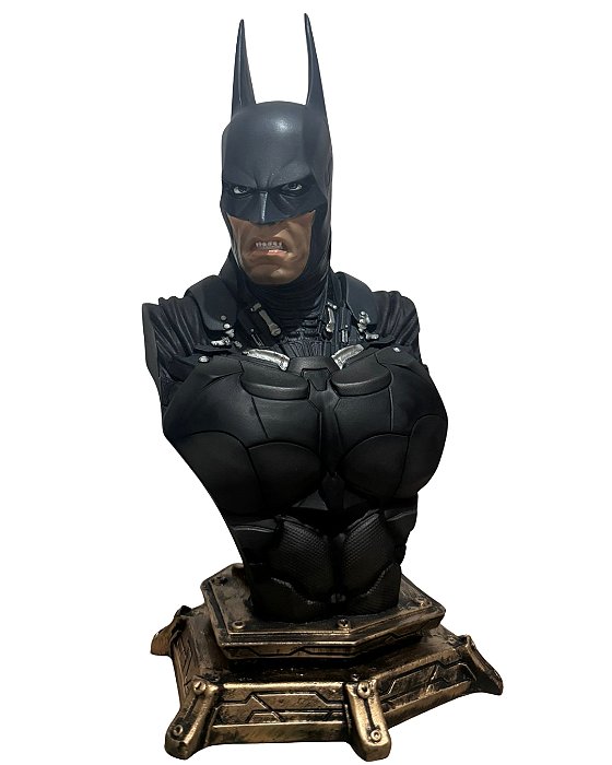 Busto Estátua Boneco Action Figure Batman Arkan Prime Resina Geek Colecionável