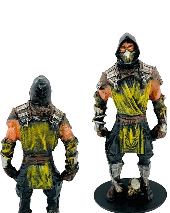 Estátua Boneco Action Figure Scorpion Resina