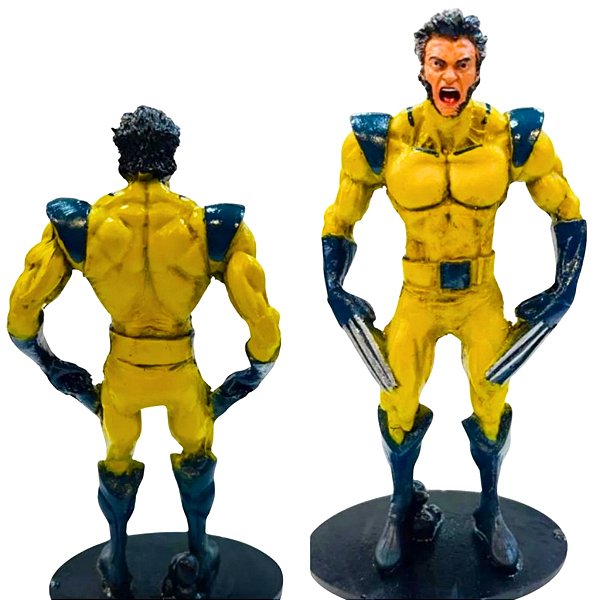 Estátua Boneco Action Figure Wolverine Resina