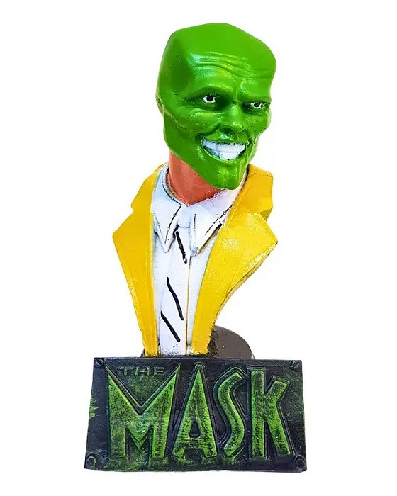 Busto Estátua Action Figure O Máskara Resina