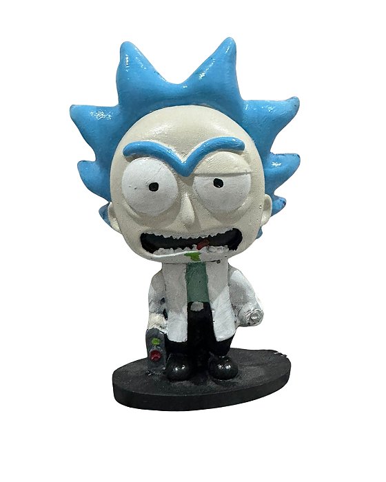 Estátua Boneco Action Figure Rick Resina Rick And Morty Geek