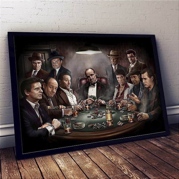 Quadro Poker Gangster A3