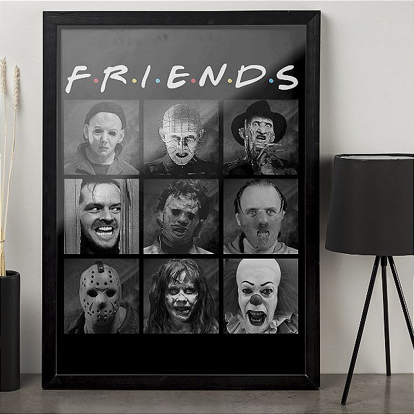 Quadro Friends Terror A3