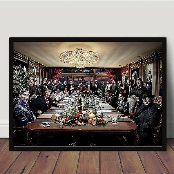 Quadro Confraternização dos Gângster A3