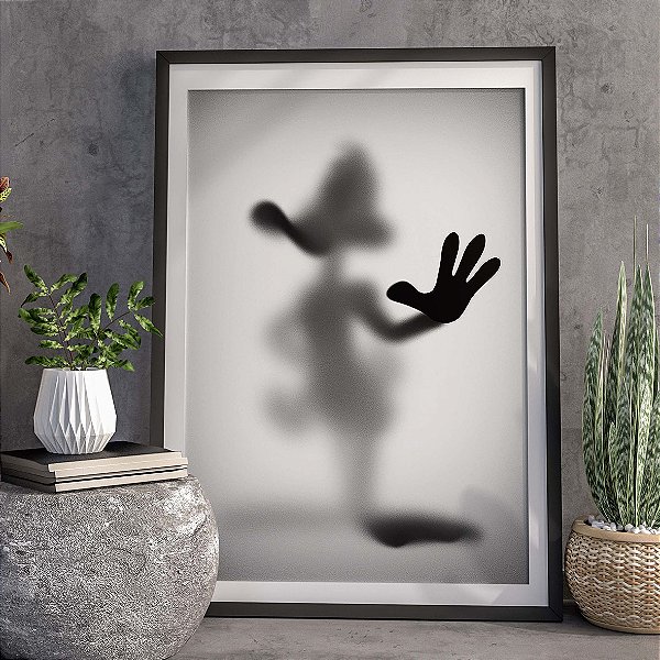 Quadro Patolino Looney Tunes Desaparecimento Raio X Biombo A3