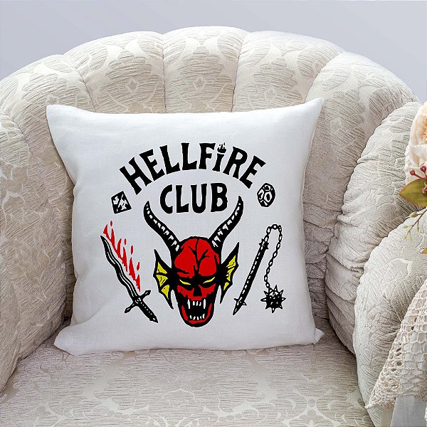 Almofada Hellfire Club Stranger Things 45x45