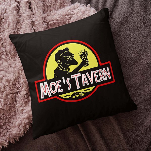 Almofada Taverna do Moe Moe's Tavern Os Simpsons Duff Beer 45x45