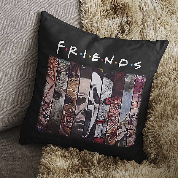 Almofada Friends Halloween Horror Characters 45x45
