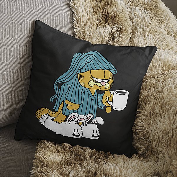 Almofada Good Morning Garfield Coffee 45x45
