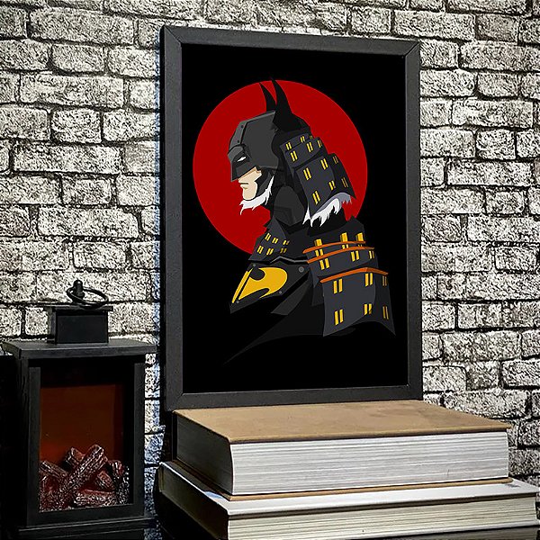 Quadro Batman Ninja Samurai DC Comics A3
