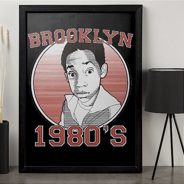 Quadro Todo Mundo Odeia o Chris Brooklyn 1980 A3