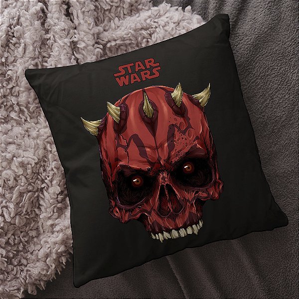 Almofada Darth Maul Skull Star Wars 45x45