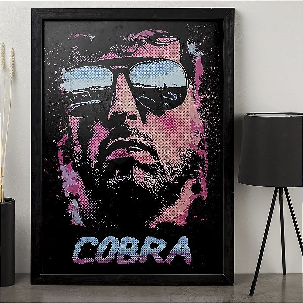 Quadro Stallone Cobra Sylvester A3
