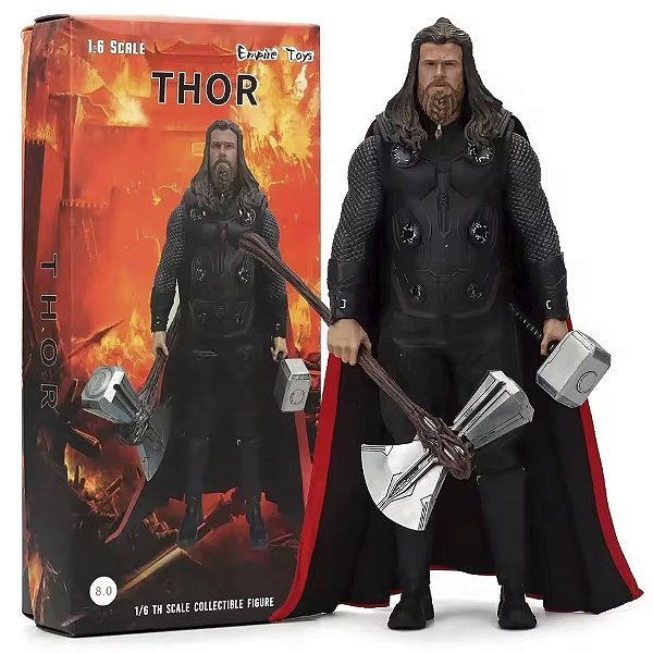Estátua Thor Gordo Fat Infinity War Vingadores Ultimato Avengers Marvel Comics Escala 1/6 Empire Toys